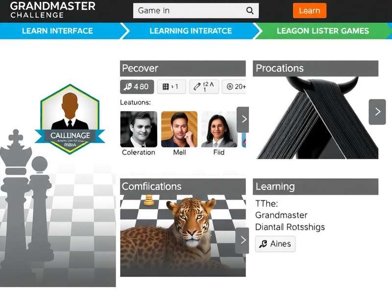 Grandmaster Challenge India Learning Interface